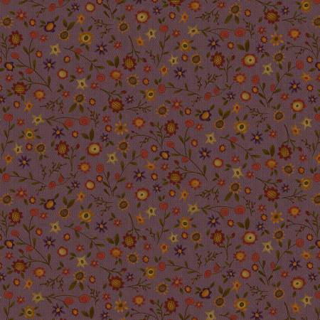 Purple Autumn Flower Toss 8.3 Inch