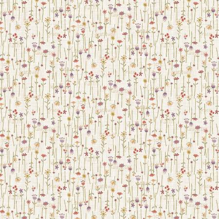 Cream Stick Flowers 3.1 Inch