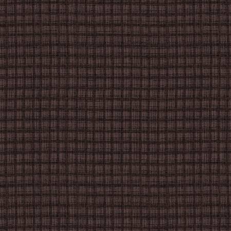 Dark Brown Plaid 6.25 Inch