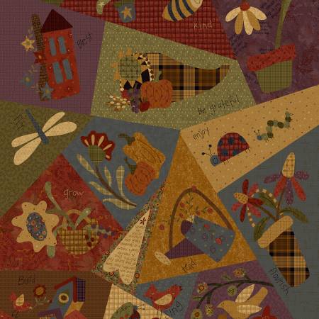 Gold multi Bountiful Cheater 24 Inch